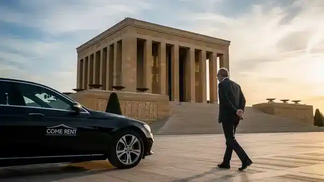 ستتمتع العائلة التي تستأجر سيارة من Come Rent لزيارة Anıtkabir بتجربة رحلة مريحة.