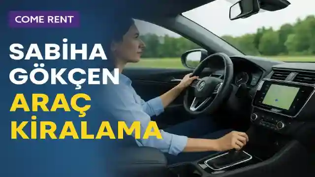 Come Rent müşteri hizmetleri ile Sabiha Gökçen araç kiralama desteği.